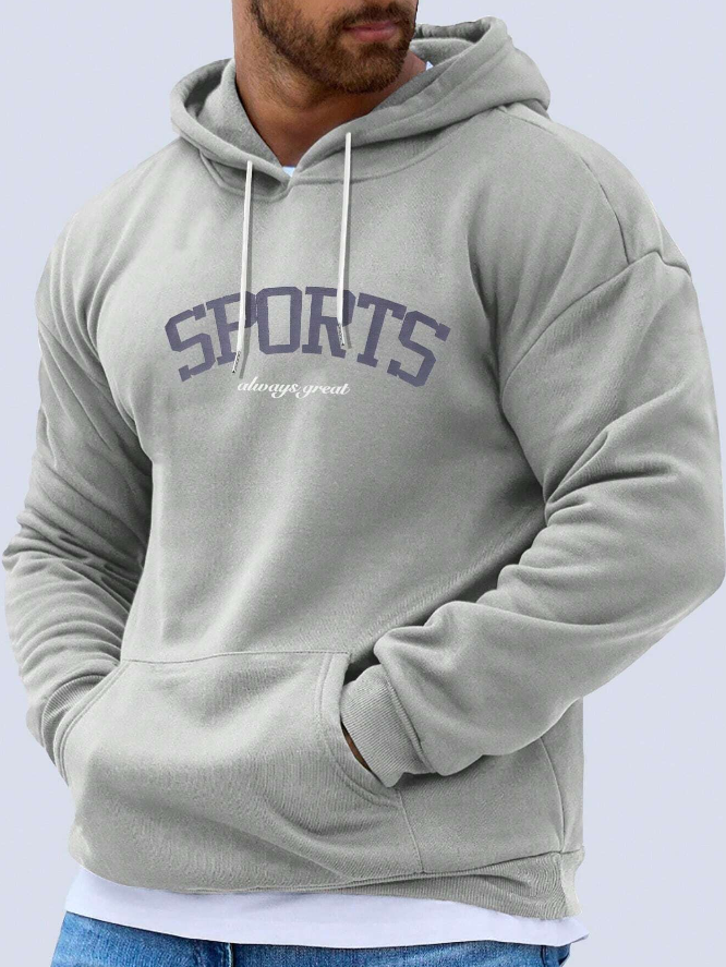 Men Plus Size Hoodies and Sweatshirts