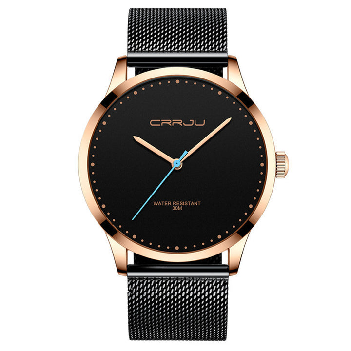 Stainless Steel Mesh Belt Fashion Watch Men-THAT FASHION STORE