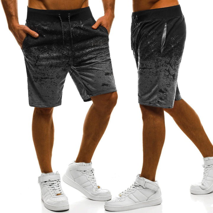 Summer Men's Casual Shorts Sports Pants Slim Beach Pants Men-THAT FASHION STORE