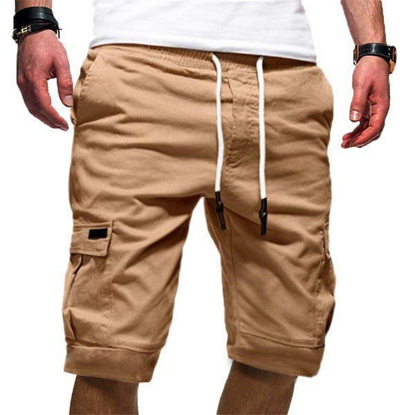 Men Casual Jogger Sports Cargo Shorts Military Combat Workout Gym Trousers Summer Mens Clothing-THAT FASHION STORE