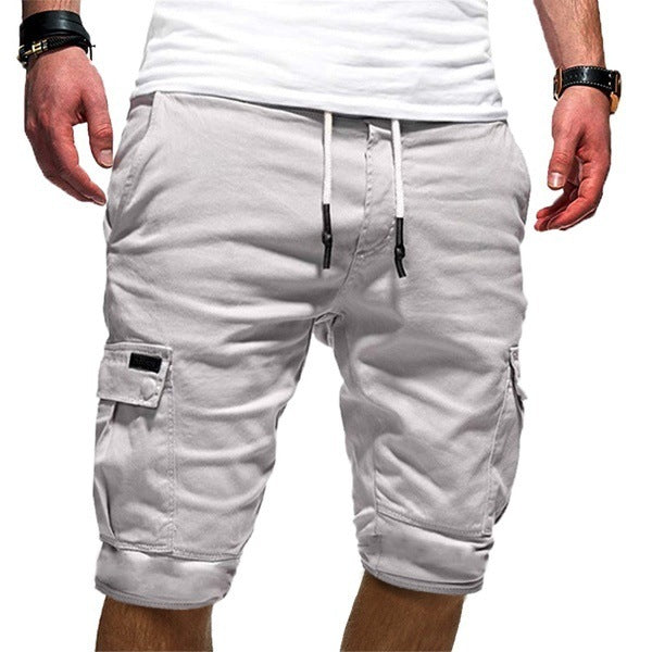 Men Casual Jogger Sports Cargo Shorts Military Combat Workout Gym Trousers Summer Mens Clothing-THAT FASHION STORE