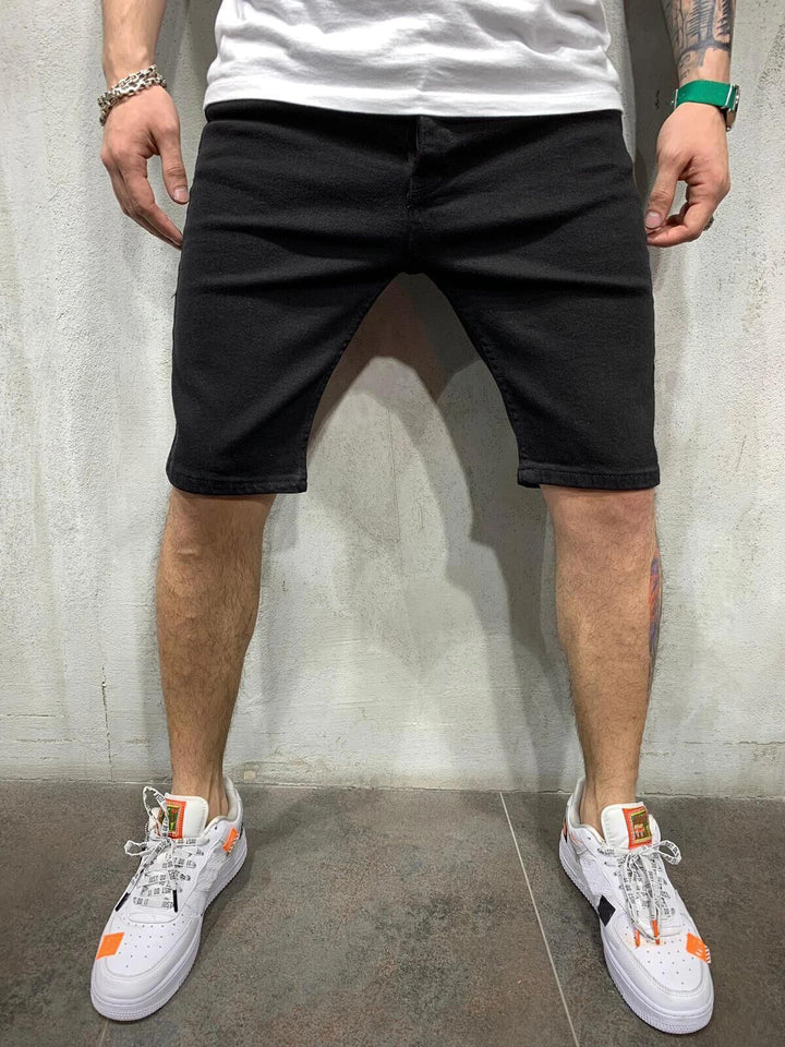 Men's Ripped Denim Shorts New Style Pants-THAT FASHION STORE