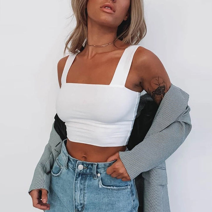 Fashion Women's T-shirt Crop Top-THAT FASHION STORE