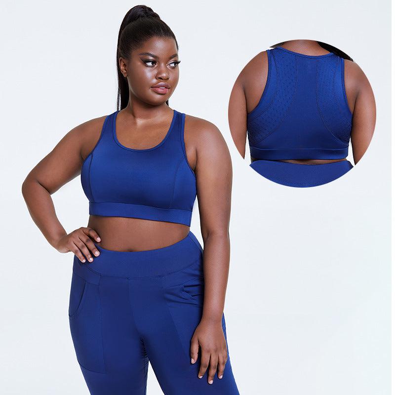 Women Running Shockproof Seamless Yoga Top-THAT FASHION STORE