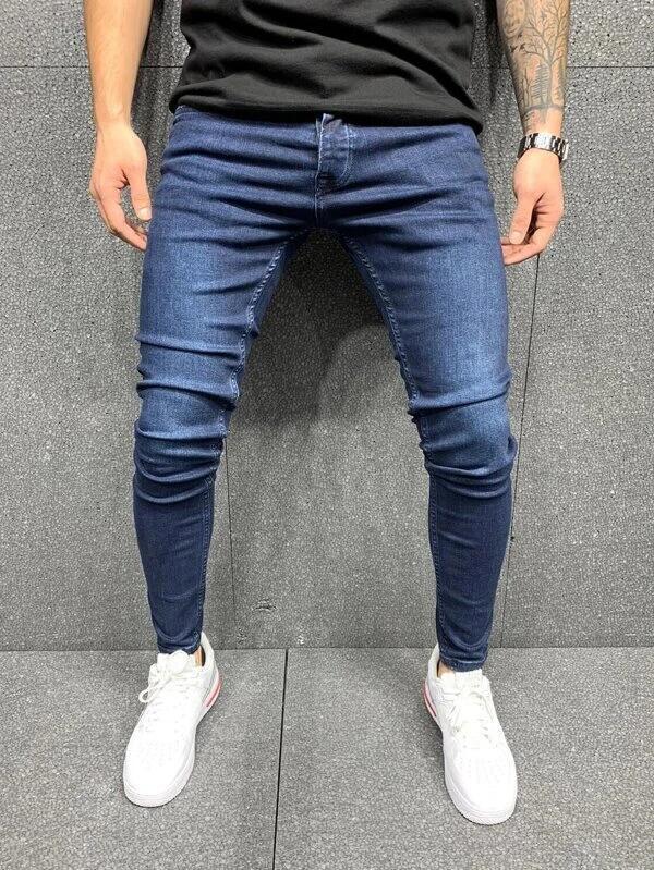 Men's Stretch Skinny Jeans-THAT FASHION STORE