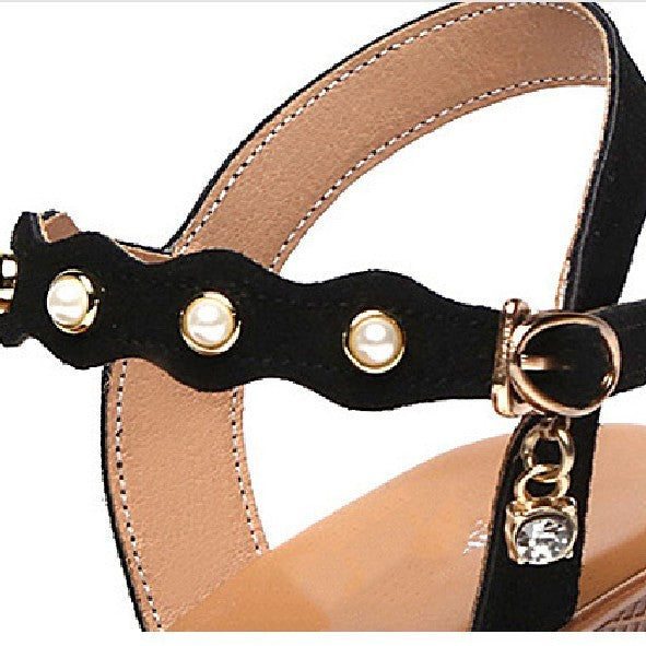 Chic Summer High Heel Wedge Sandals for Women in Various Colors and Sizes - THAT FASHION STORE