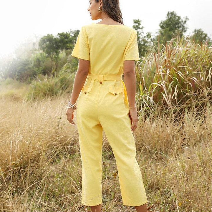 summer pants fashion jumpsuit women trousers-THAT FASHION STORE