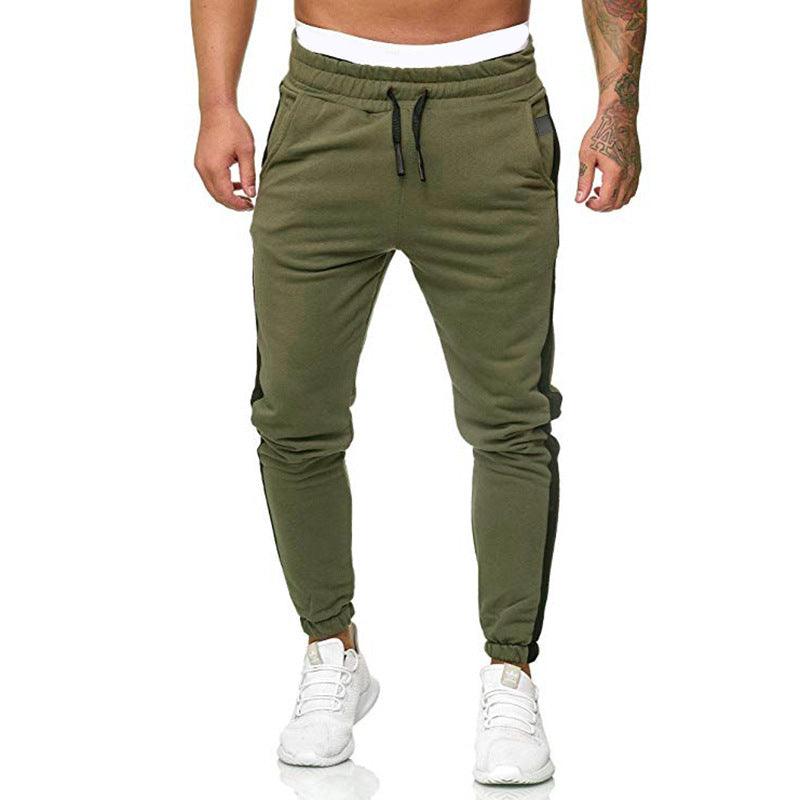 Men's Exercise Casual Pants Fashion Solid Color Sports Trousers-THAT FASHION STORE