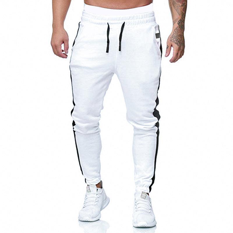 Men's Exercise Casual Pants Fashion Solid Color Sports Trousers-THAT FASHION STORE