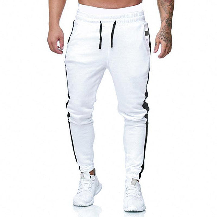 Men's Exercise Casual Pants Fashion Solid Color Sports Trousers-THAT FASHION STORE