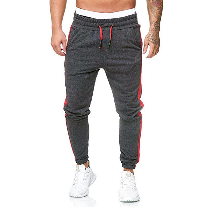 Men's Exercise Casual Pants Fashion Solid Color Sports Trousers-THAT FASHION STORE