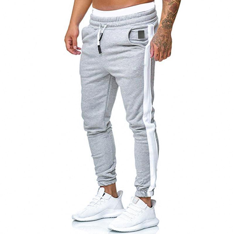 Men's Exercise Casual Pants Fashion Solid Color Sports Trousers-THAT FASHION STORE