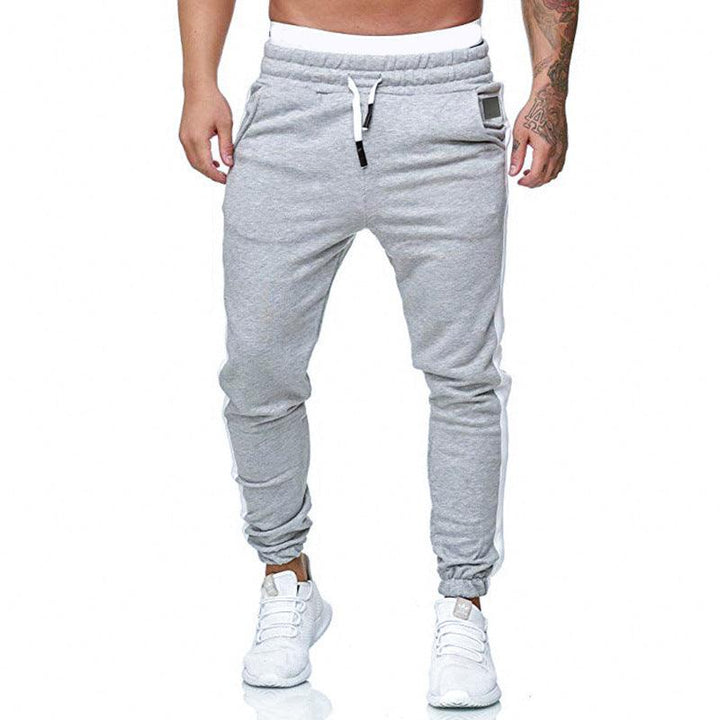 Men's Exercise Casual Pants Fashion Solid Color Sports Trousers-THAT FASHION STORE