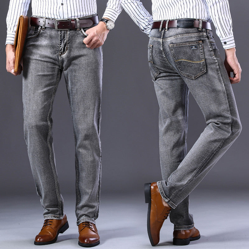 Men's Relaxed Fit Stretch Jeans - THAT FASHION STORE