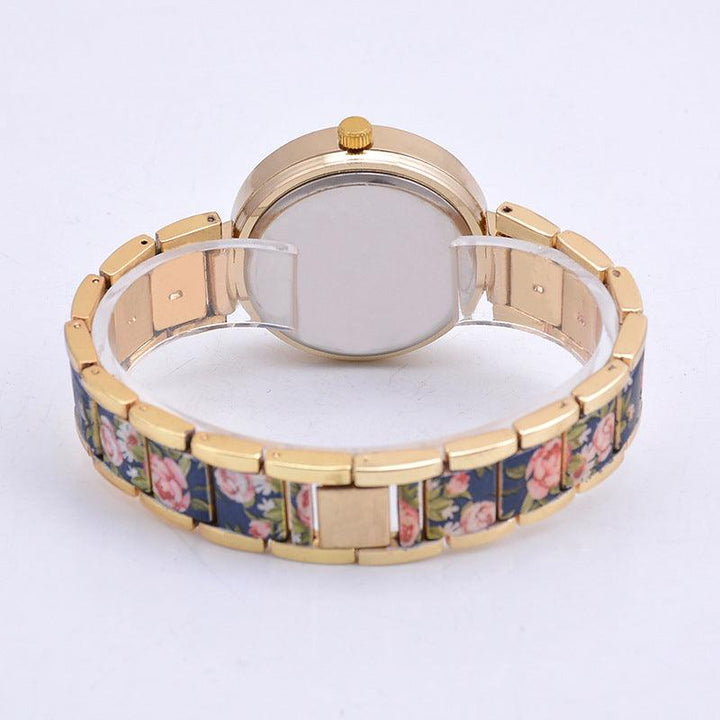 Fashion Printing Steel Watch Women-THAT FASHION STORE