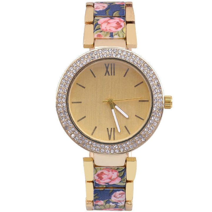 Fashion Printing Steel Watch Women-THAT FASHION STORE