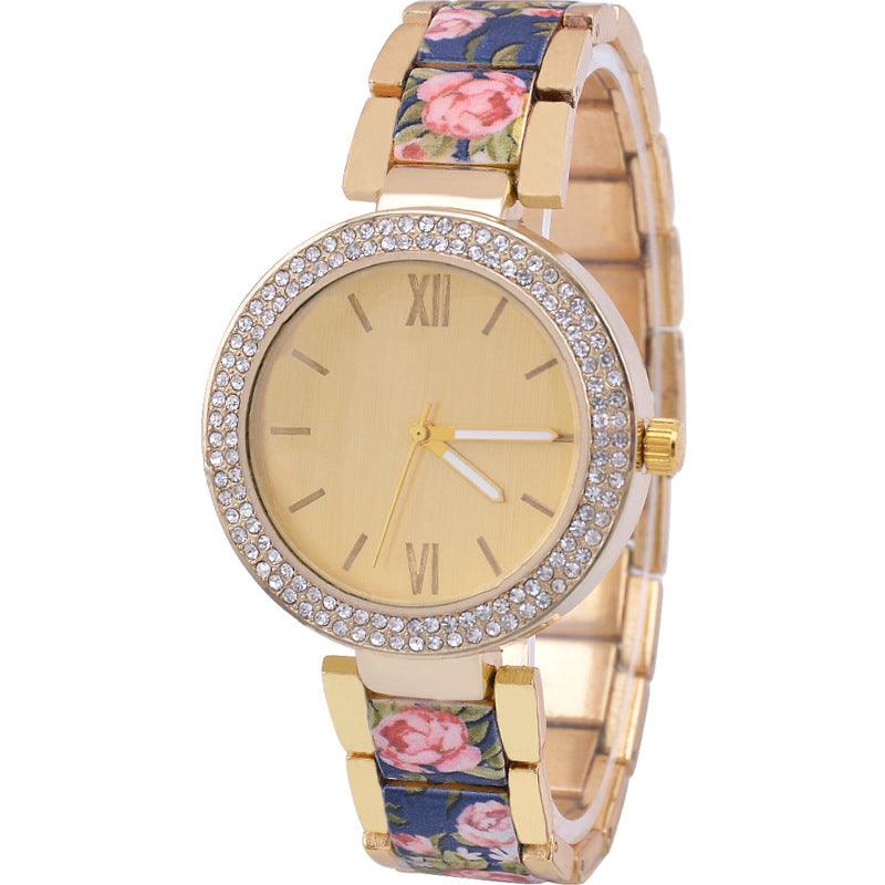 Fashion Printing Steel Watch Women-THAT FASHION STORE