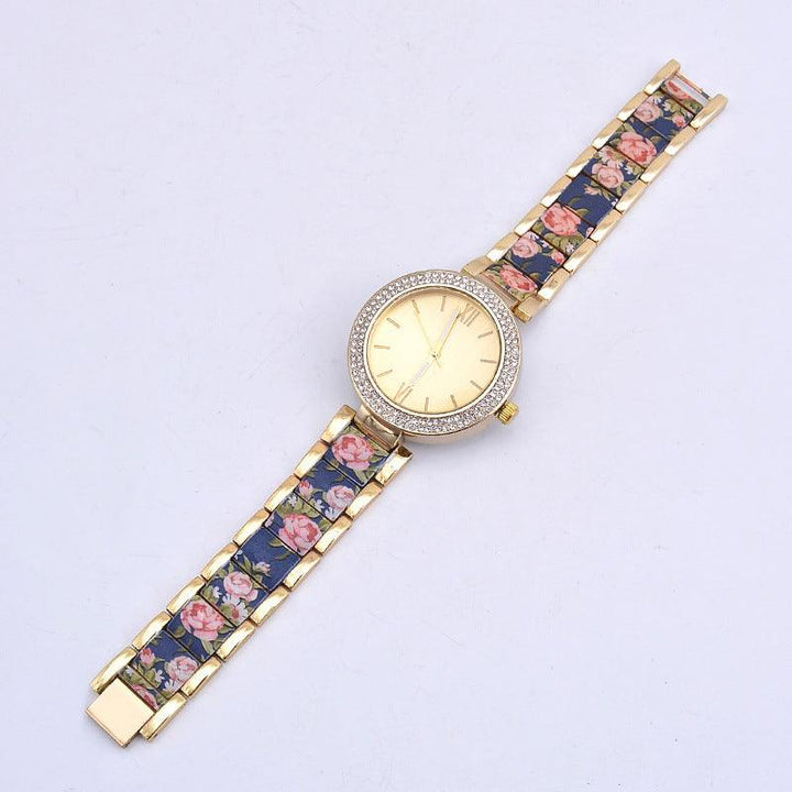 Fashion Printing Steel Watch Women-THAT FASHION STORE