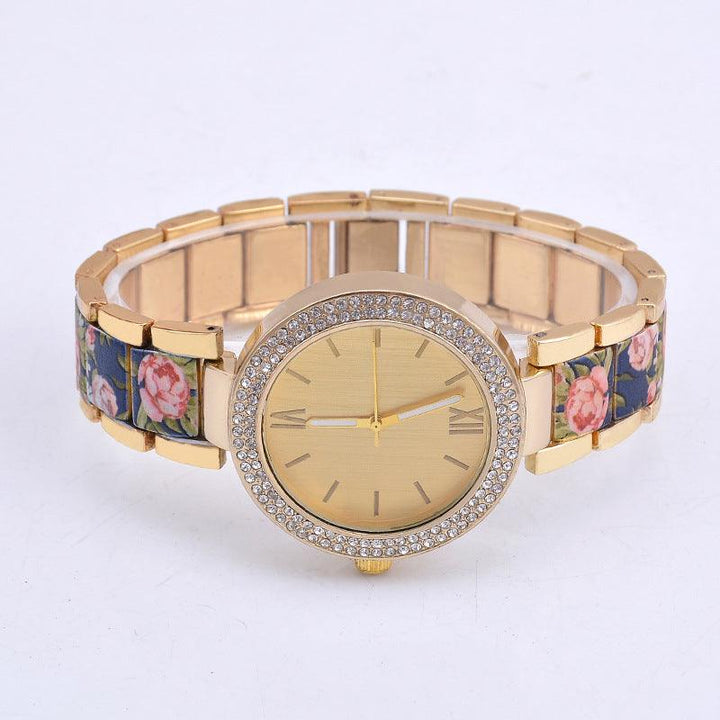 Fashion Printing Steel Watch Women-THAT FASHION STORE