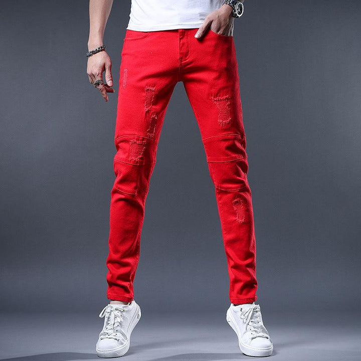 Skinny Jeans Men's Simple Business-THAT FASHION STORE