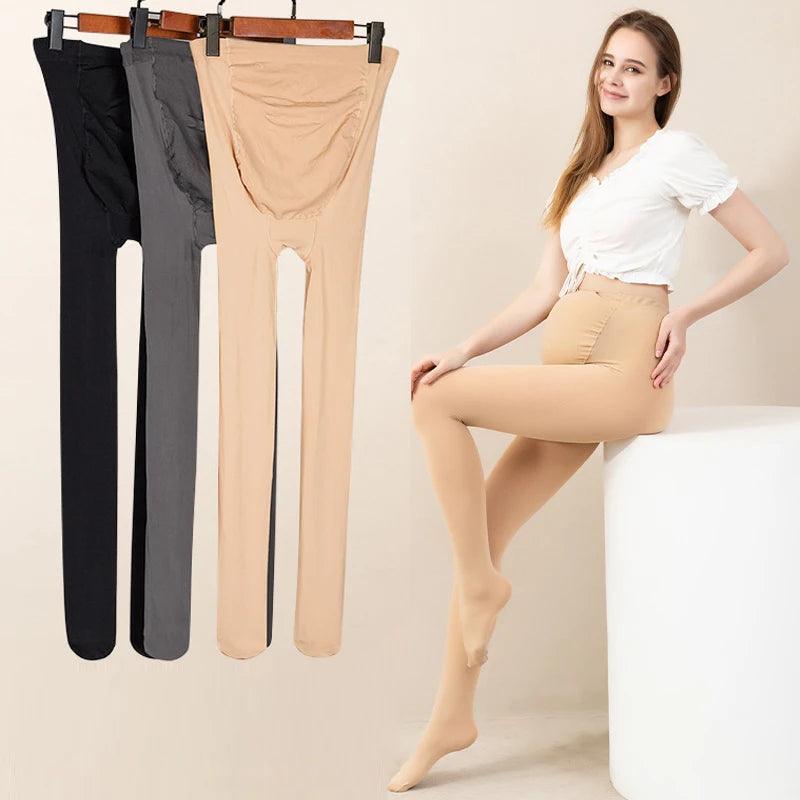 320D Autumn Spring Maternity Tights Maternity Stockings/Leggings For Pregnant Women Pregnancy Pantyhose Adjustable High Elastic-THAT FASHION STORE