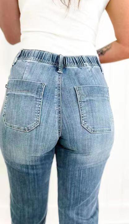 Women's Loose All-match Casual Straight-leg Jeans-THAT FASHION STORE