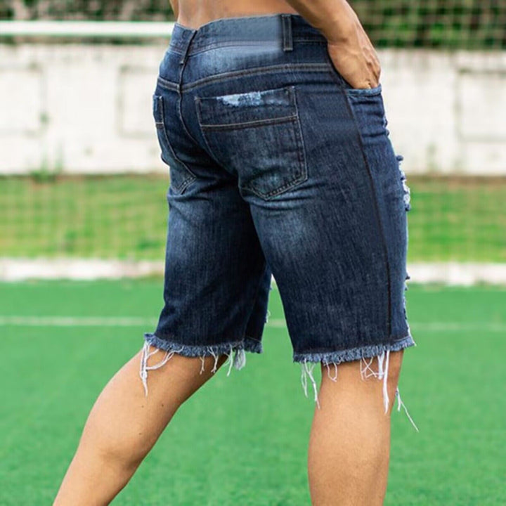 Men's New Fashion Denim Shorts-THAT FASHION STORE