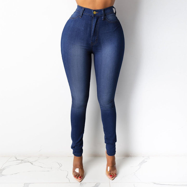 Fashion Women's Wear Jeans Slim Fit-THAT FASHION STORE