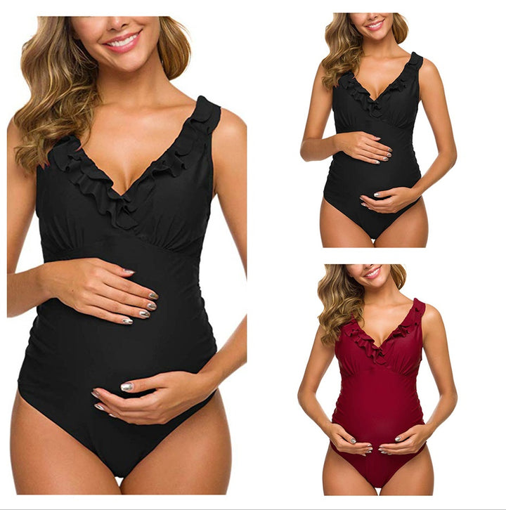 Pregnant women one-piece bikini-THAT FASHION STORE