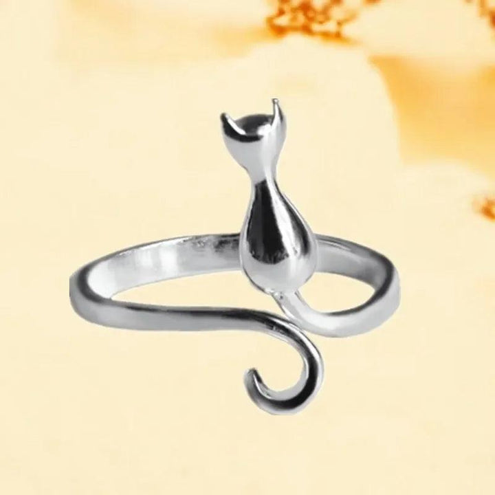 925 Sterling Silver Cat Rings For Women Engagement Luxury Designer Jewelry Female Offers With Free Shipping Jewellery-THAT FASHION STORE