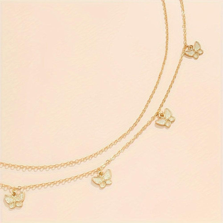 Trendy Alloy Butterfly Pendant Waist Chain Ladies Sexy Belly Body Chain Jewelry Suitable For Women's Daily Wear Festival Jewelry Gifts-THAT FASHION STORE