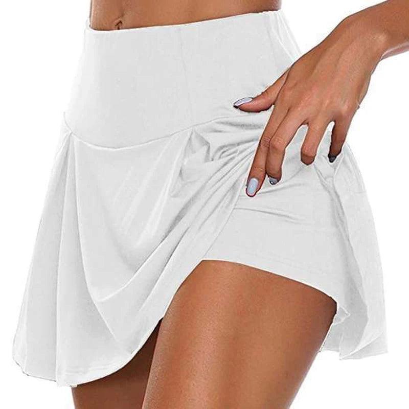 Women Sport Shorts Skirts Summer Breathable Casual Fitness Quick Drying Running Skort Female Active Athletic Yoga Fitness Skirt-THAT FASHION STORE