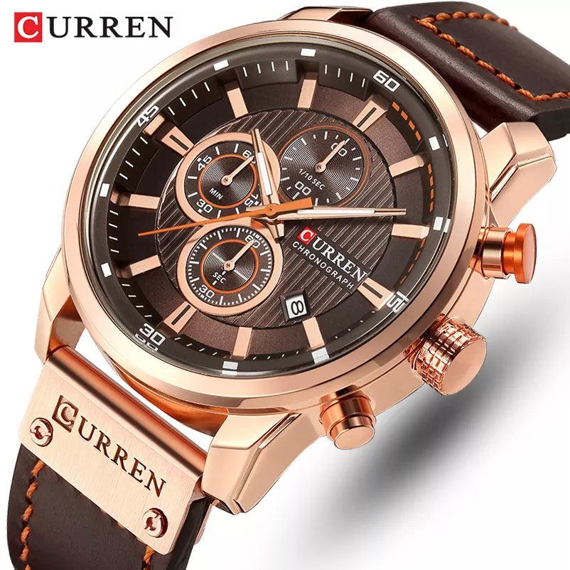 Top Brand Luxury Chronograph Quartz Watch Men Sports Watches Military Army Male Wrist Watch Clock CURREN relogio masculino-THAT FASHION STORE