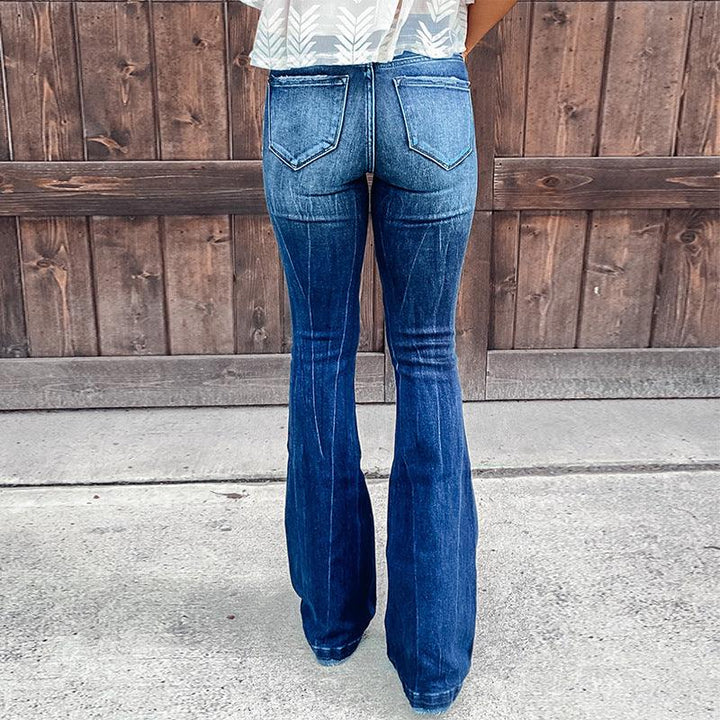 Women's Jeans Elegant Ripped Casual Pants-THAT FASHION STORE