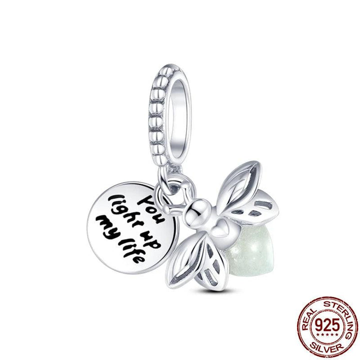 Hot Sale 925 Silver Chameleon Firefly Charm Fits Original Pandora Charm Bracelet Silver 925 Charm Beads DIY Boutique Jewelry-THAT FASHION STORE