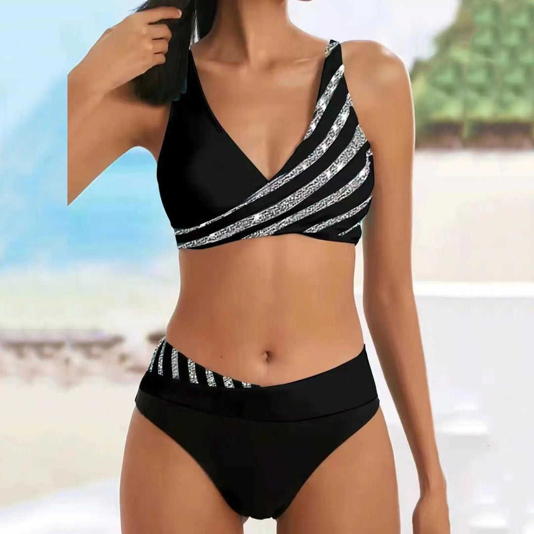 Sexy High Waist Bikini Set 2 Piece Swimsuit Women Push Up Y2k Swimwear Luxury Separates Tankini Summer Beach Mujer купальник-THAT FASHION STORE