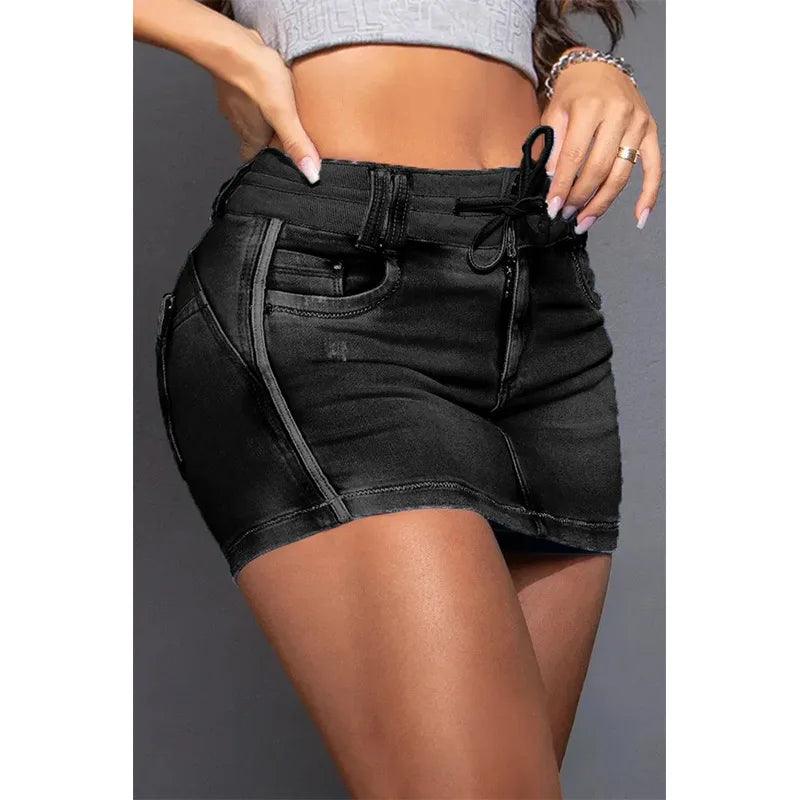 Midiross Denim Mini Shorts Skirts Basic Culotte Sexy Streetwear Woman Quality Summer Spring Bottom-THAT FASHION STORE