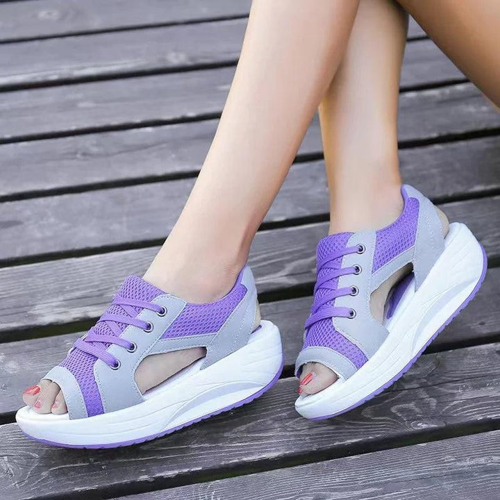 Fashion Women Sandals Summer New Lady Platform Chunky Comfortable Mesh Open Toe Casual Sports Ladies Shoes Plus Size 43-THAT FASHION STORE