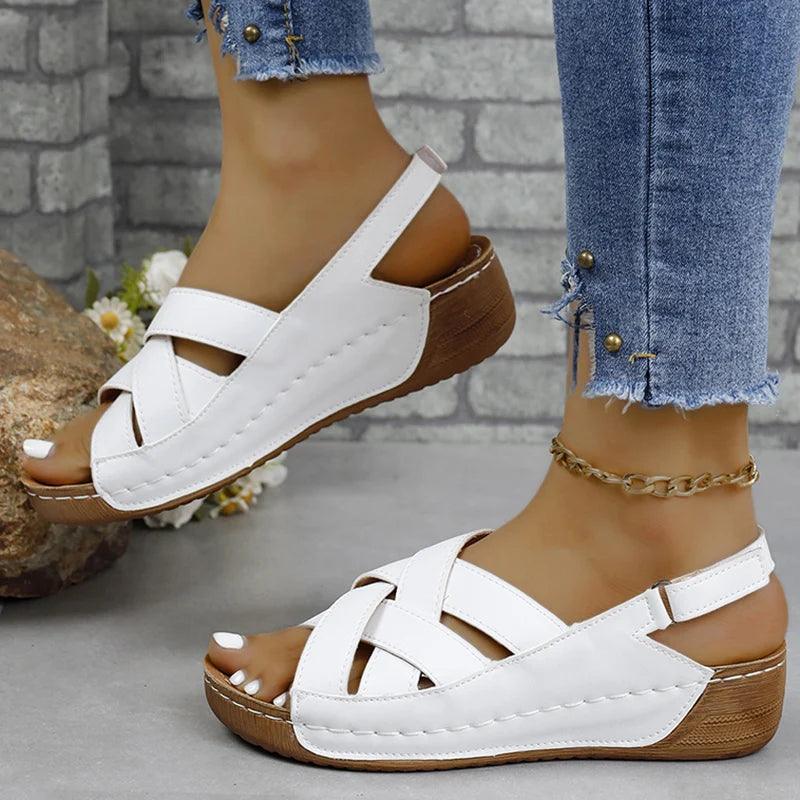 Shoes Women Sandals Summer Soft Shoes For Women Party Shoes Woman Wedge Women's Sandals Casual Footwear Female Women Sandal-THAT FASHION STORE