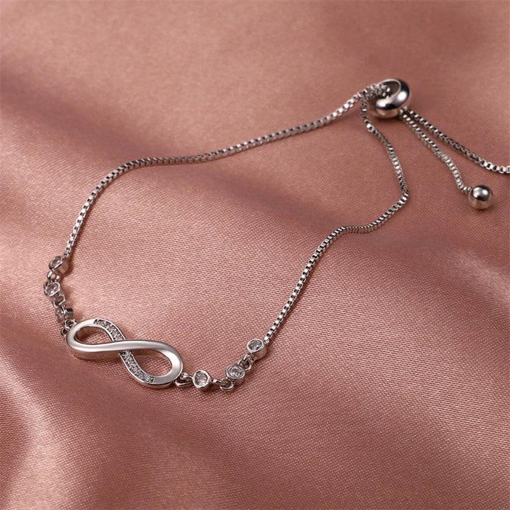 925 Sterling Silver Original Genuine Certified Rose Gold Luxury Charm Beads Bracelet Snake Chain For Women Jewelry Flat Bracelet-THAT FASHION STORE