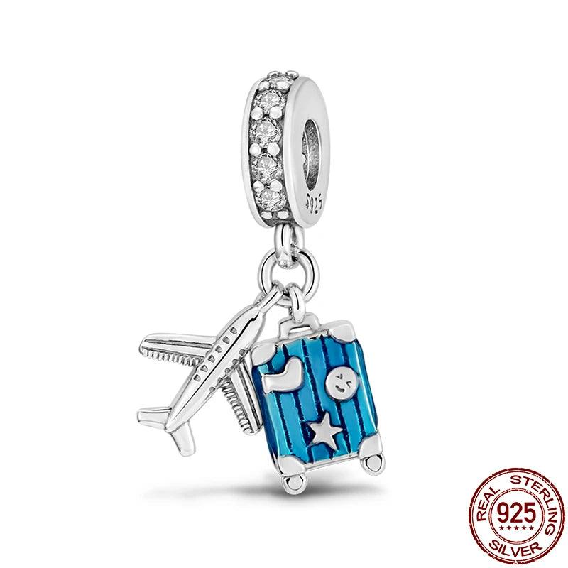 Hot Sale 925 Silver Chameleon Firefly Charm Fits Original Pandora Charm Bracelet Silver 925 Charm Beads DIY Boutique Jewelry-THAT FASHION STORE