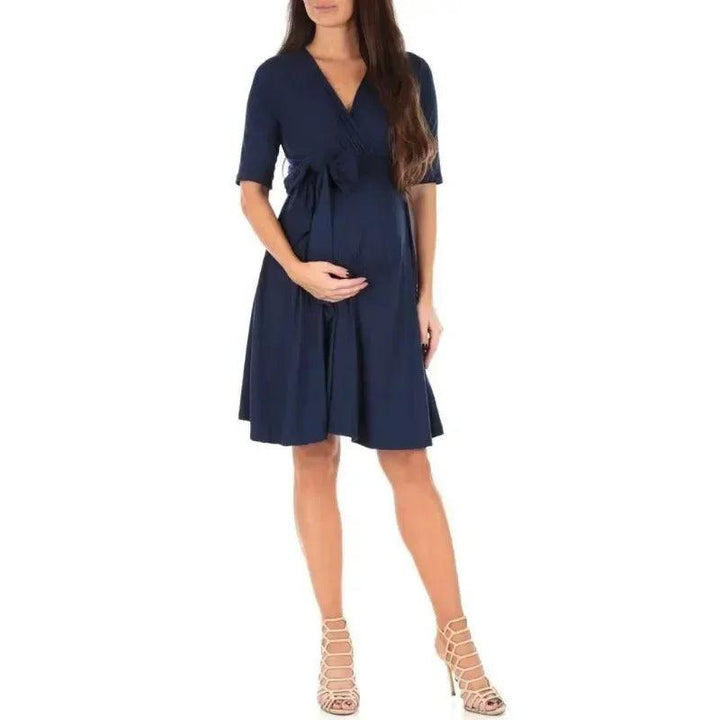 Color Women's Summer Pregnant Women's Dress Nursing Maternity for Pregnant Women Fashion Dresses Pregnancy Dress-THAT FASHION STORE