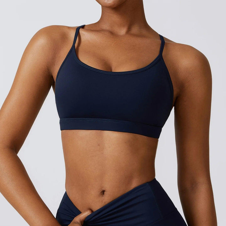 Workout Sports Bra Women High Support Sports Top Push Up Yoga Bra Gym Crop Top Fitness Underwear Running Brassiere Sportswear-THAT FASHION STORE