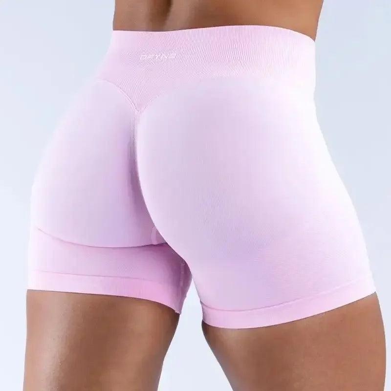 Impact Scrunch Bum Shorts Women Seamless Workout Leggings Low Waist Band Shorts Biker Yoga Pants Sports Wear Gym Stretch Fitness-THAT FASHION STORE