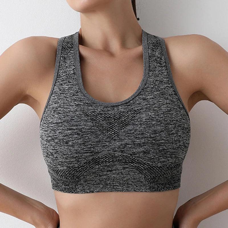 Women Sports Bra Top Push Up Fitness Yoga Underwear Sport Tops For Women Breathable Running Vest Gym Bra Quick Drying Underwear-THAT FASHION STORE