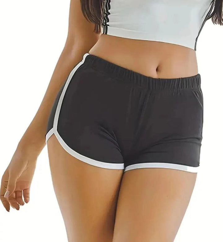 Sports Shorts Women Casual Loose Straight Pants Wearing High-Waisted Thin Anti-Walking Three-Point Yoga Hot Pants-THAT FASHION STORE