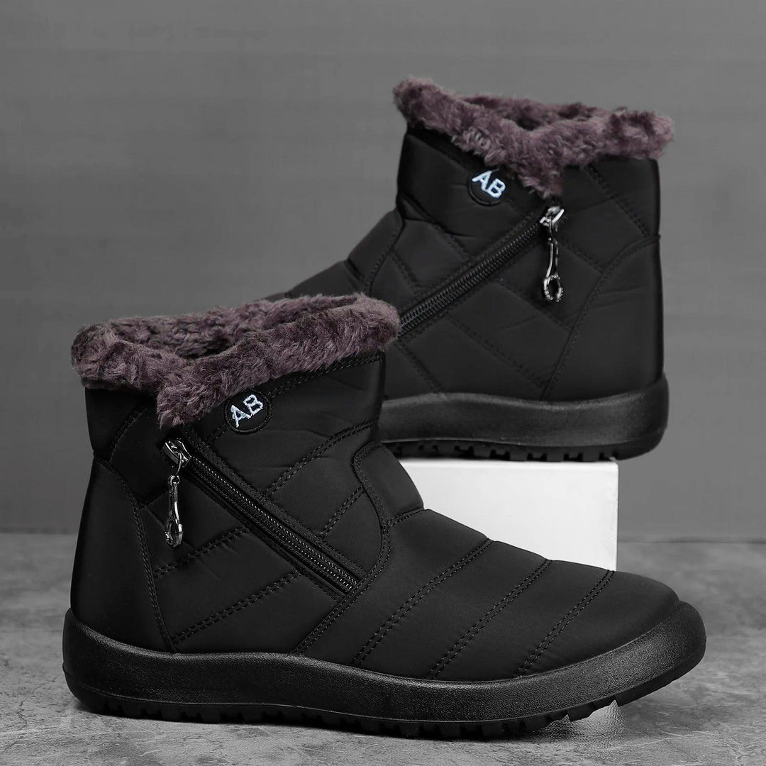 Women Boots Watarproof Ankle Boots For Women Winter Shoes Keep Warm Snow Boots Female Zipper Botines Winter Botas Mujer-THAT FASHION STORE