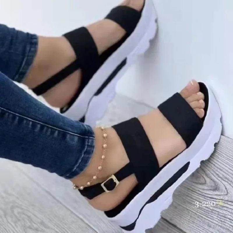 Women Sandals Lightweight Wedges Shoes For Women Summer Sandals Platform Shoes With Heels Sandalias Mujer Casual Summer Shoes-THAT FASHION STORE