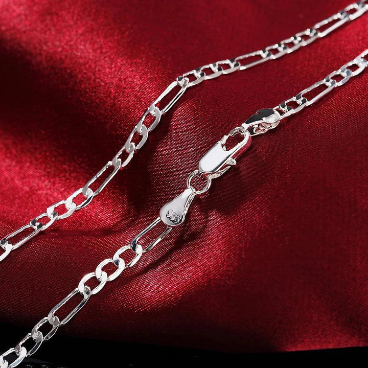 925 Sterling Silver 16/18/20/22/24/26/28/30 Inch Chains Necklace For Women Men Luxury Designer Jewelry Free Shipping Chshine-THAT FASHION STORE