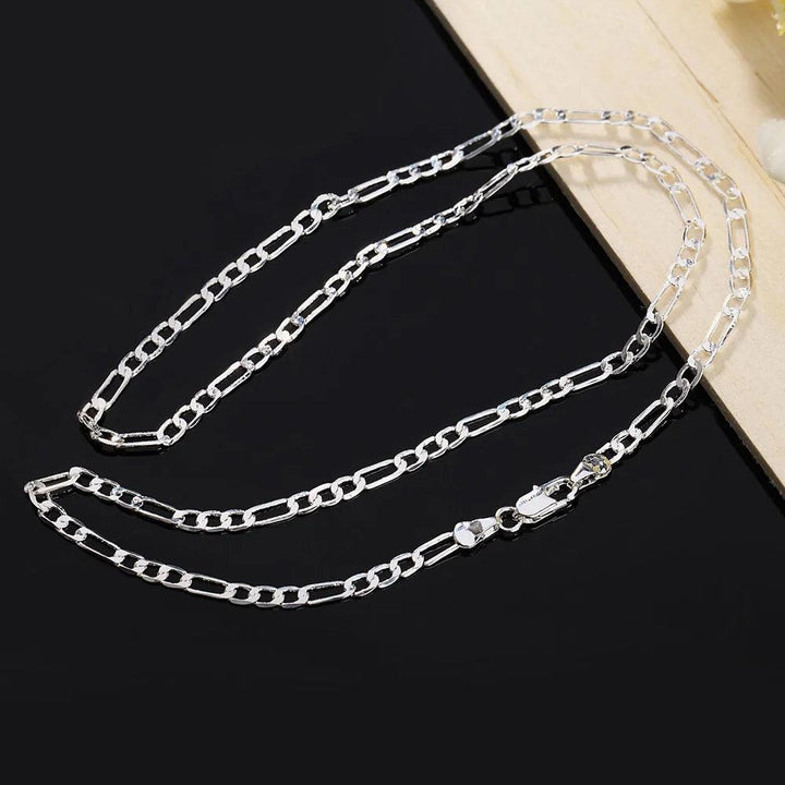 925 Sterling Silver 16/18/20/22/24/26/28/30 Inch Chains Necklace For Women Men Luxury Designer Jewelry Free Shipping Chshine-THAT FASHION STORE